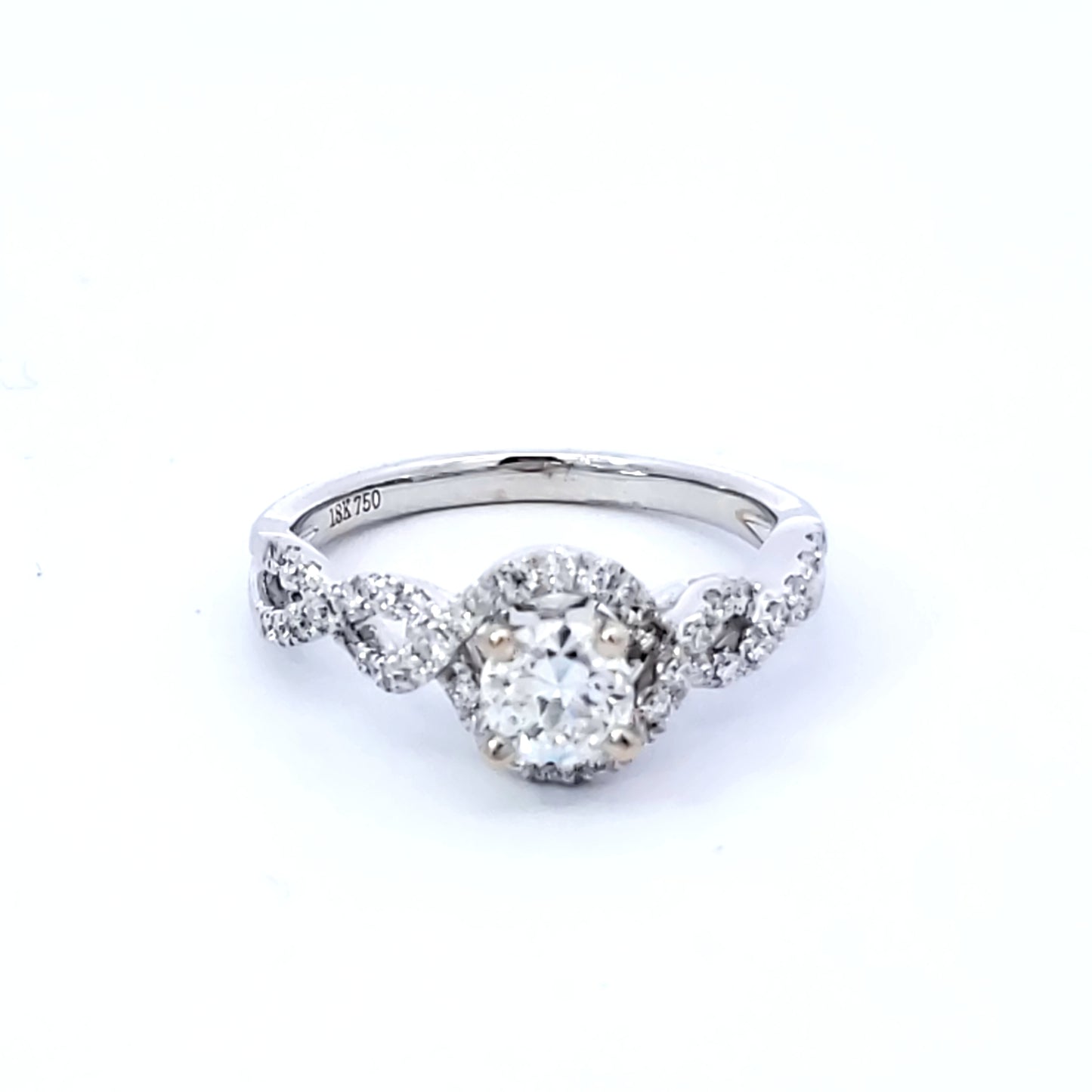 Diamond Engagement Semi-Mount Ring