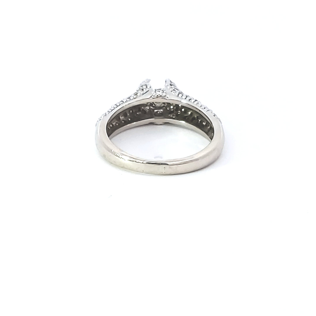 Diamond Engagement Semi-Mount Ring