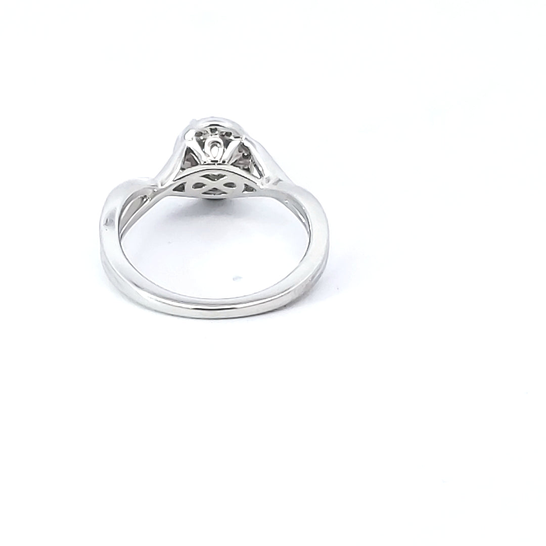 Diamond Engagement Semi-Mount Ring
