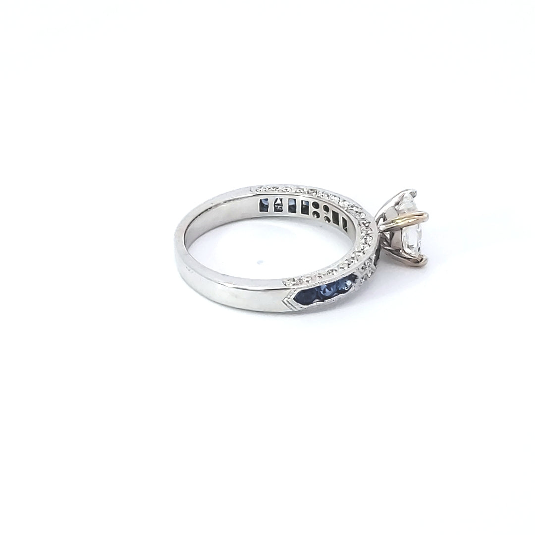 Diamond Engagement Semi-Mount Ring
