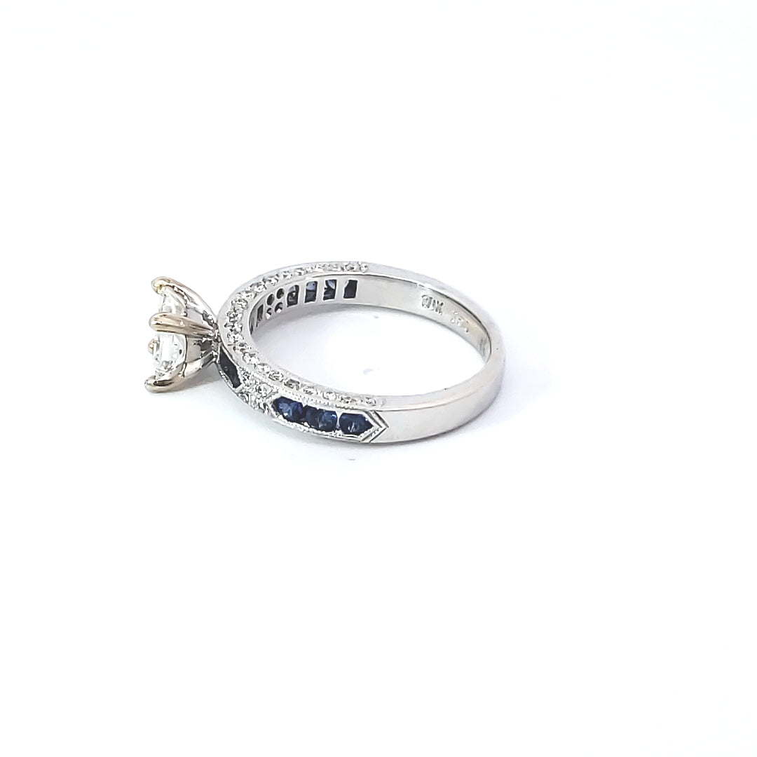 Diamond Engagement Semi-Mount Ring