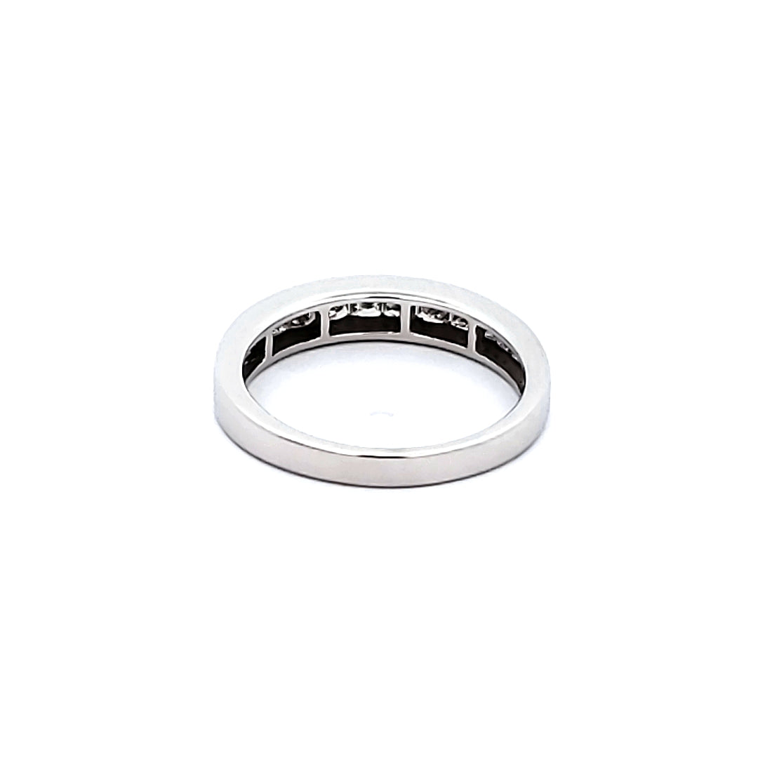 Princess Cut Diamond Anniversary Band