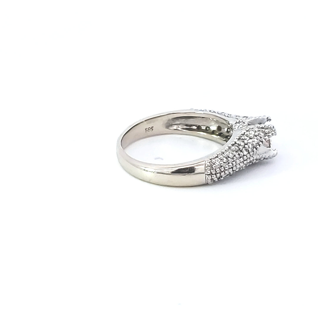 Diamond Engagement Semi-Mount Ring