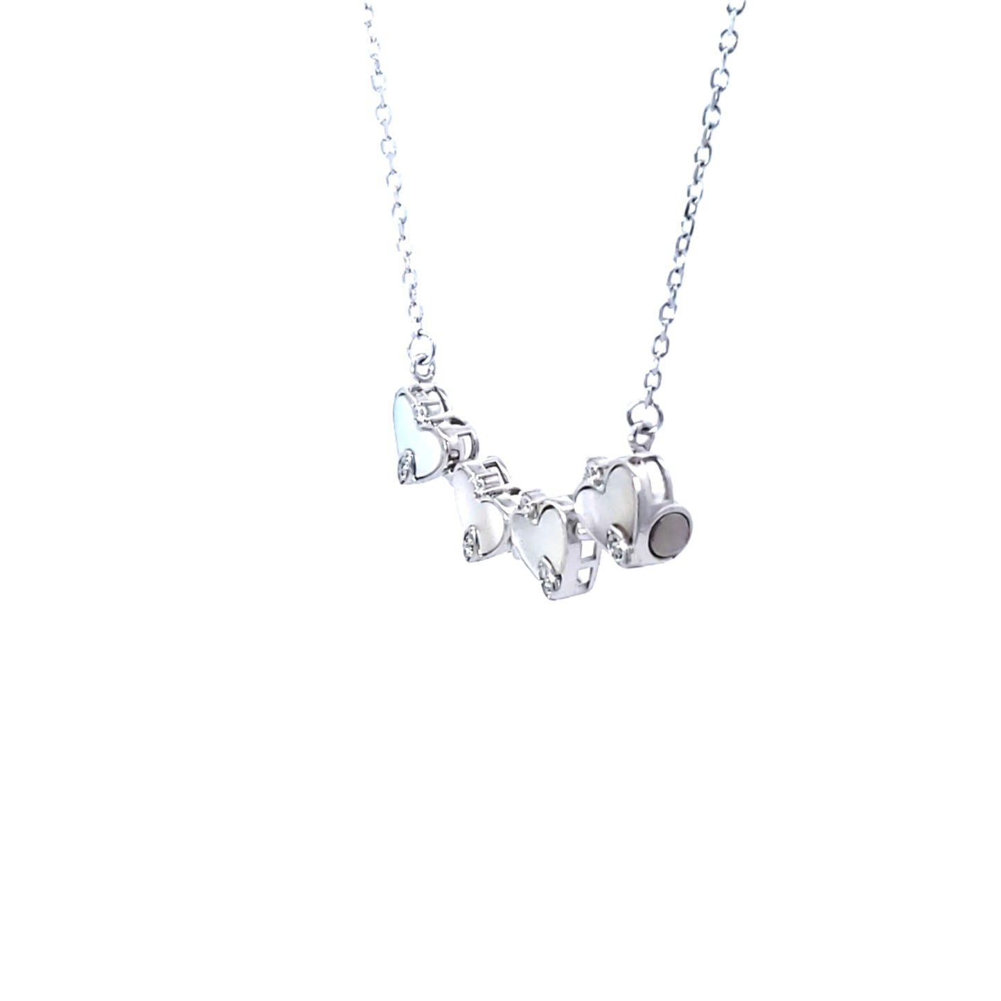 S/Silver (W/ Stones) Necklace