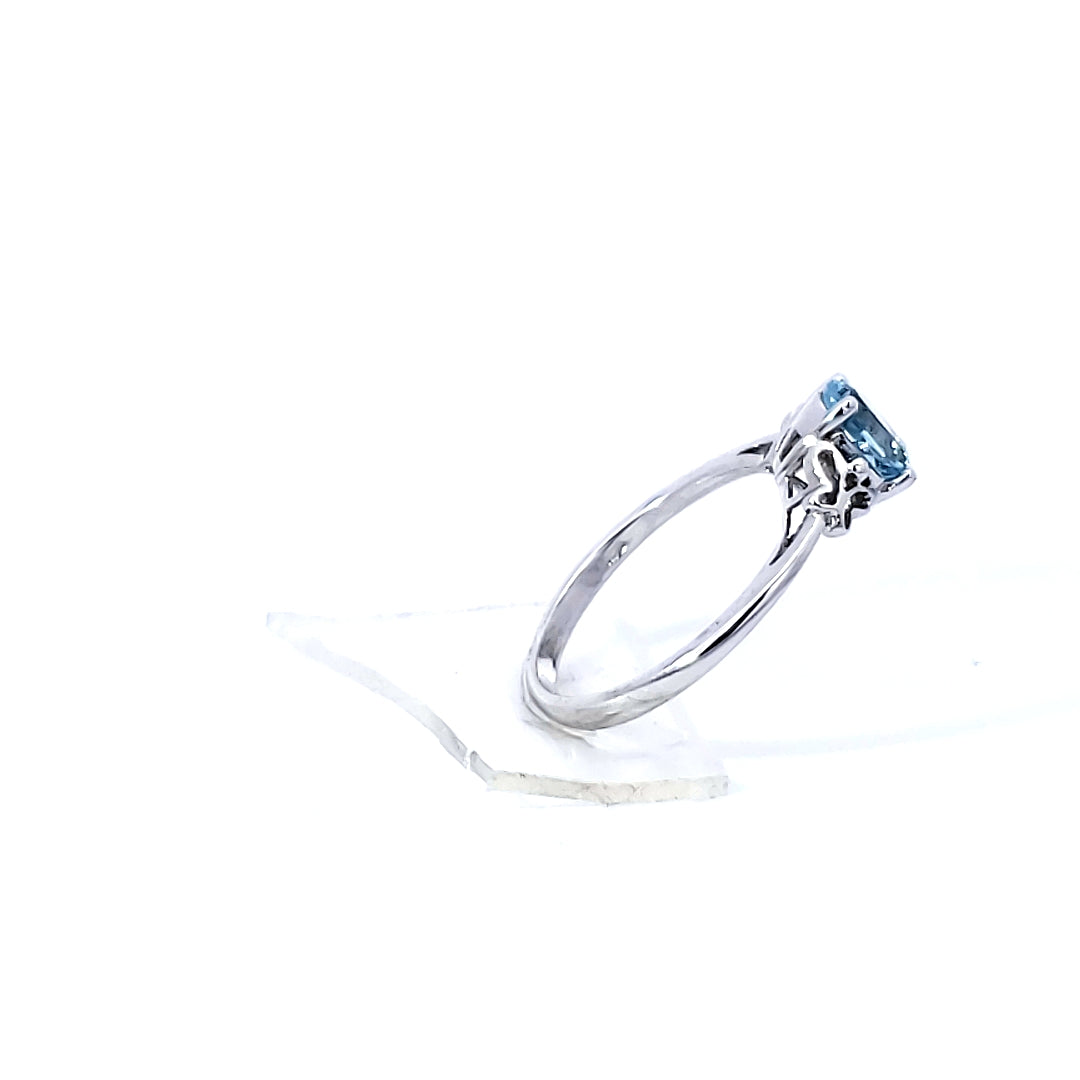 Aquamarine Fashion Ring