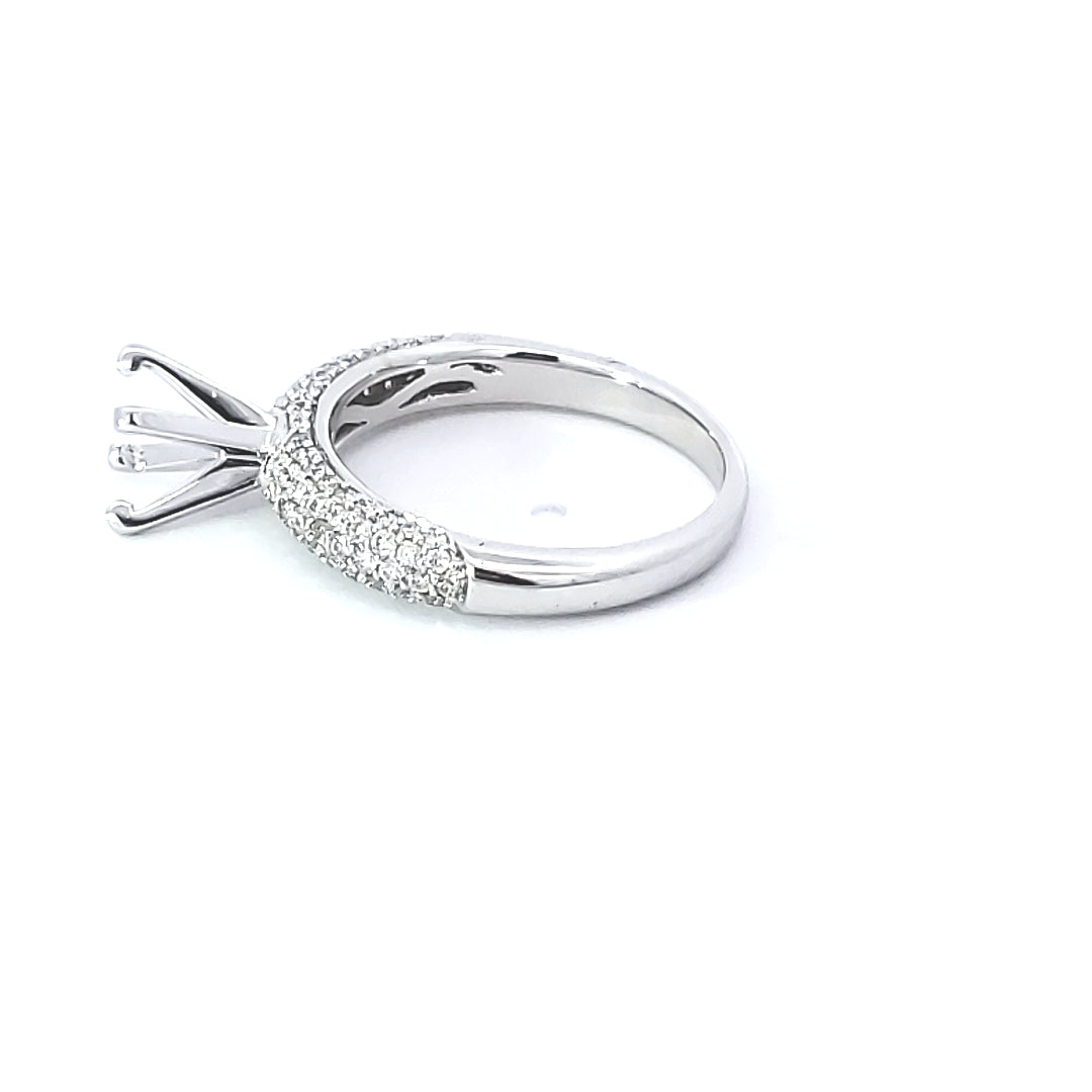 Diamond Engagement Semi-Mount Ring