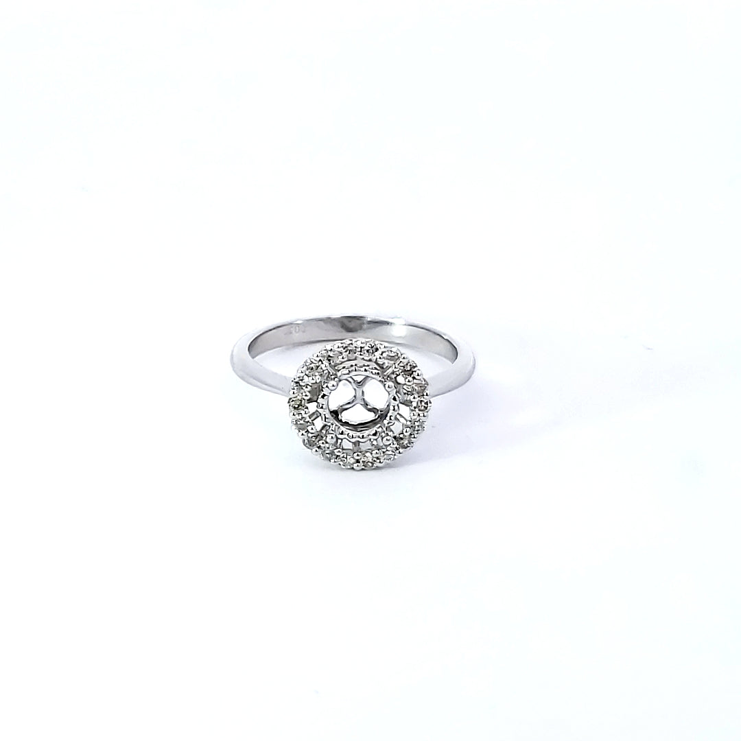 Diamond Engagement Semi-Mount Ring