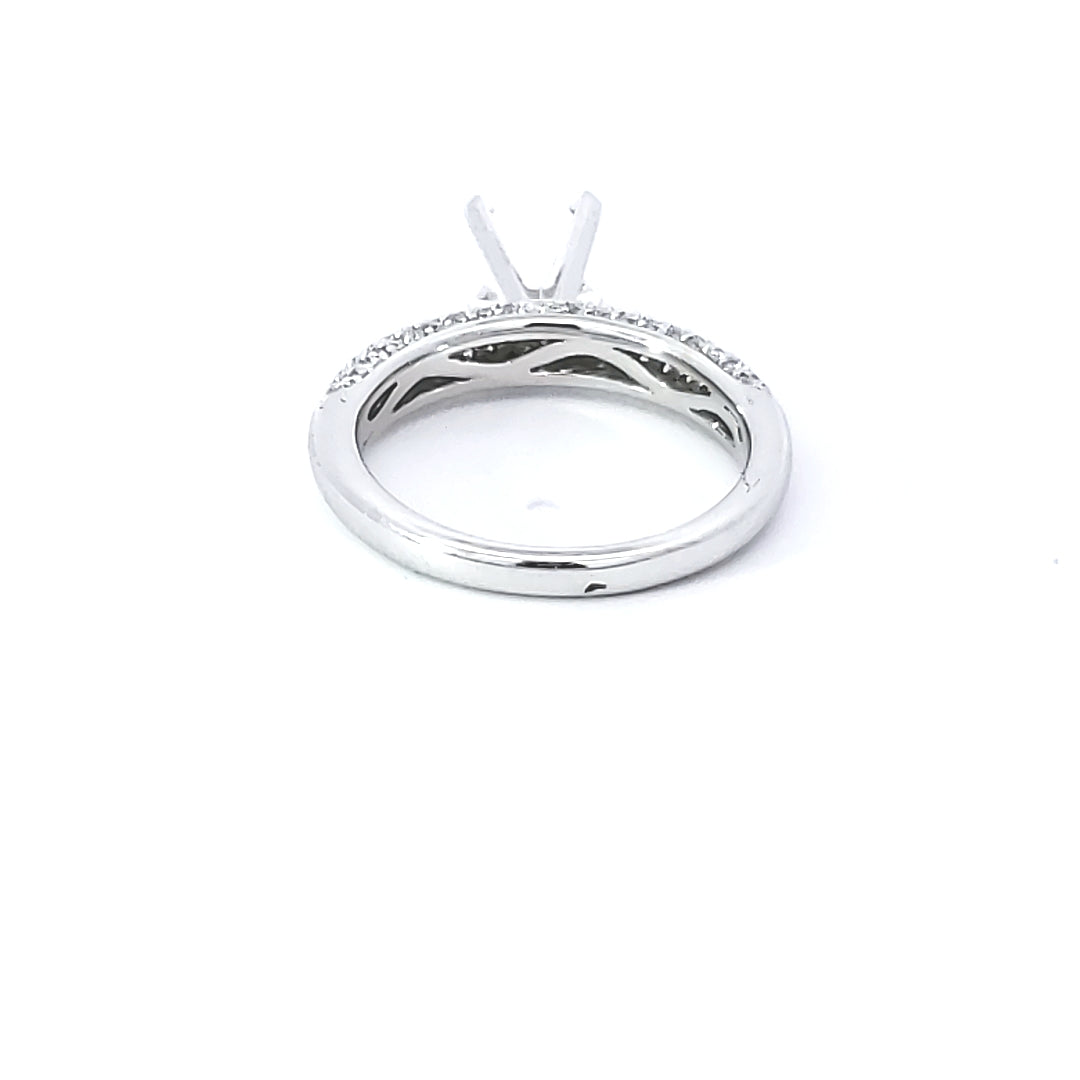 Diamond Engagement Semi-Mount Ring