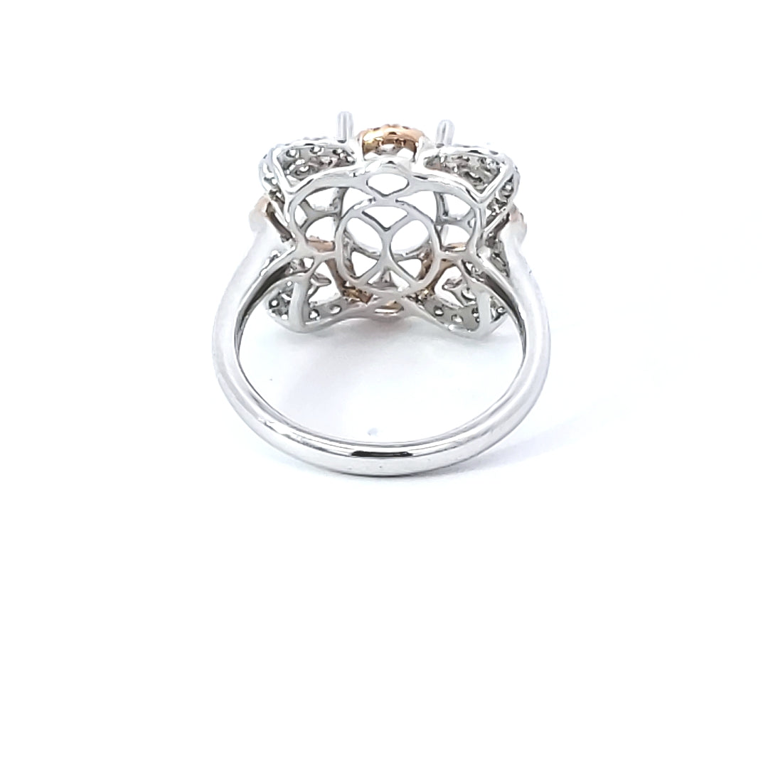 Diamond Engagement Semi-Mount Ring