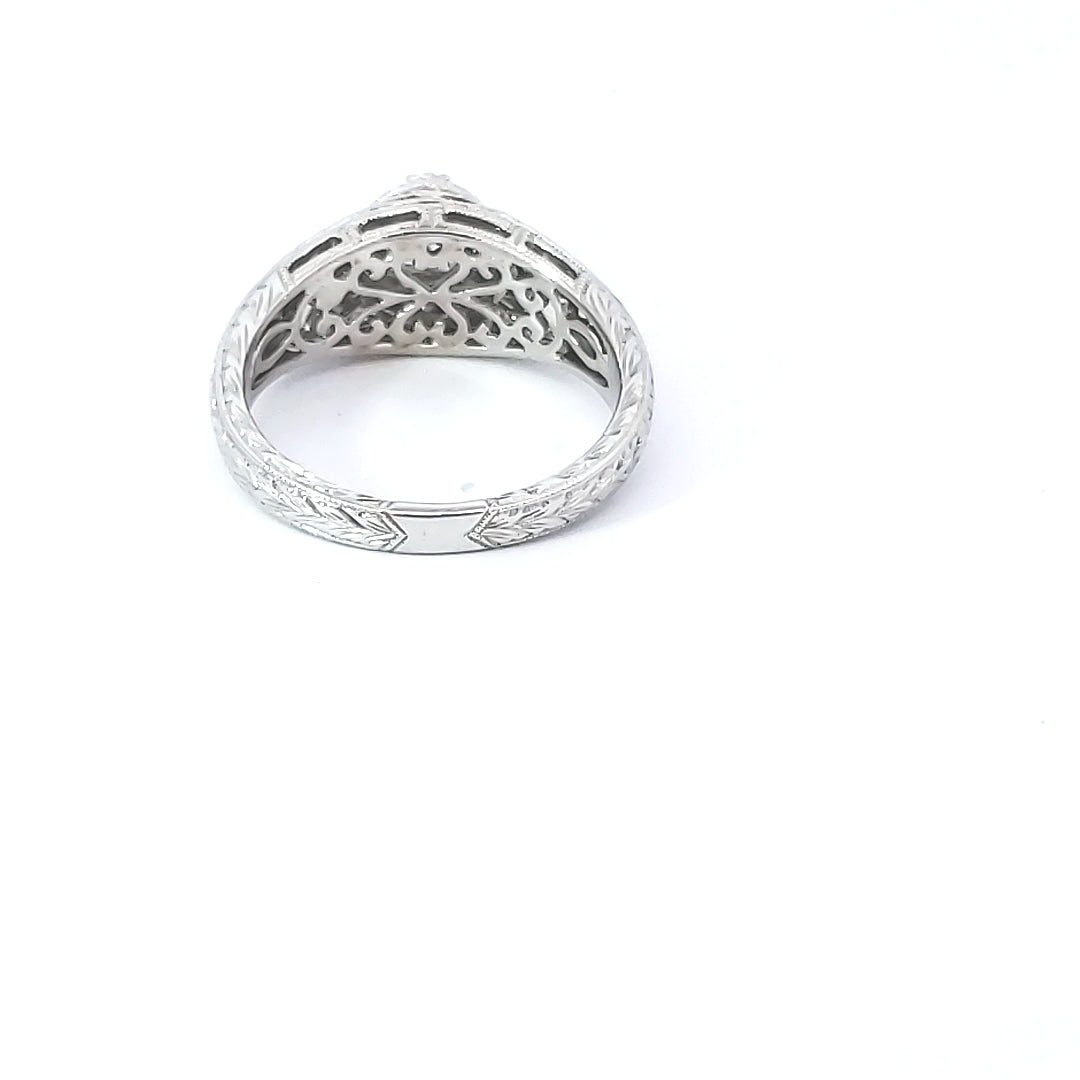 Diamond Engagement Semi-Mount Ring