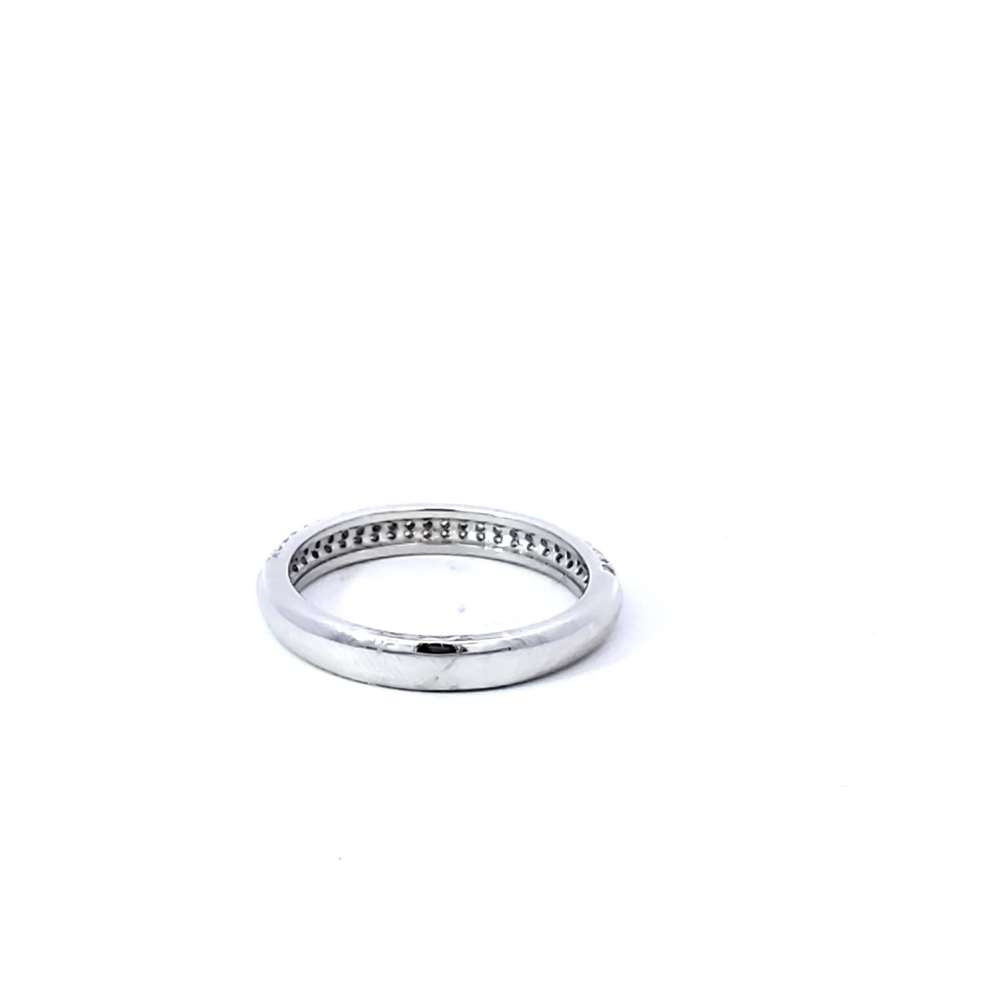 Sterling Silver (CZ) Wedding Bands - Women's