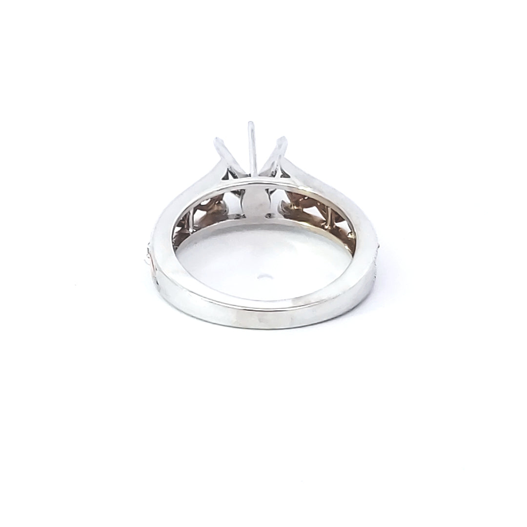 Diamond Engagement Semi-Mount Ring