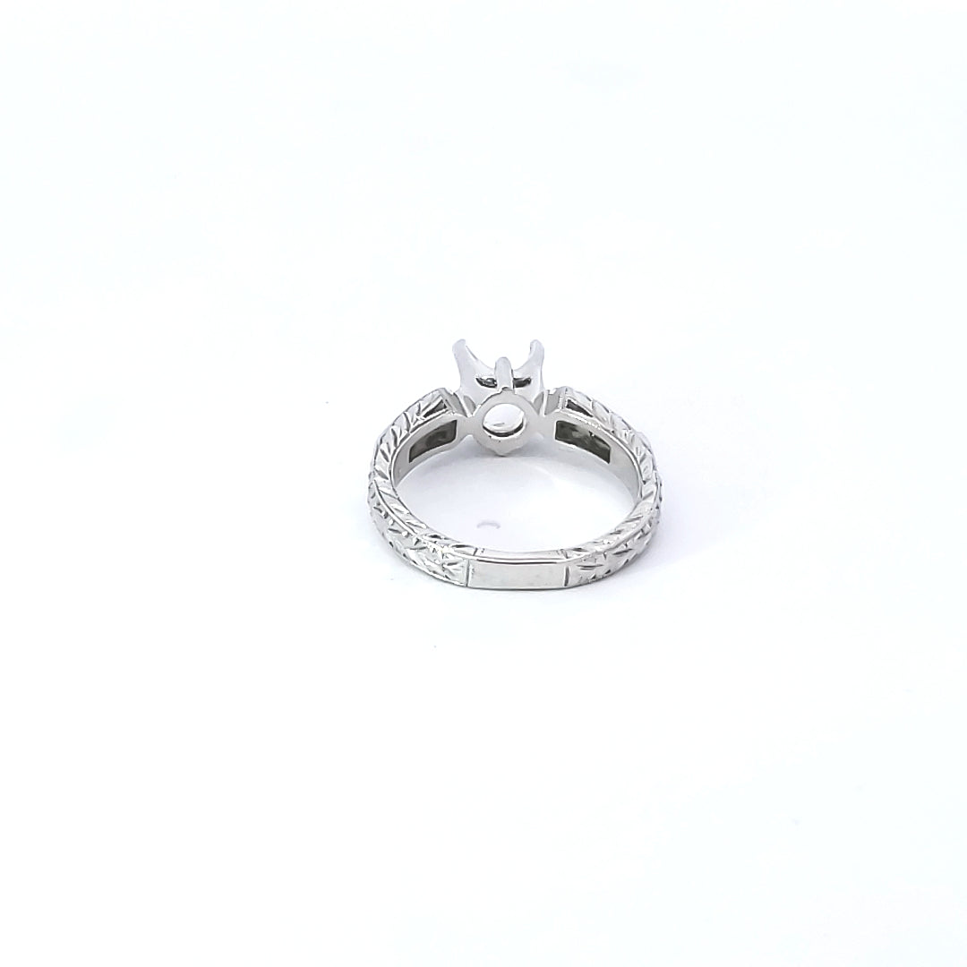 Diamond Engagement Semi-Mount Ring