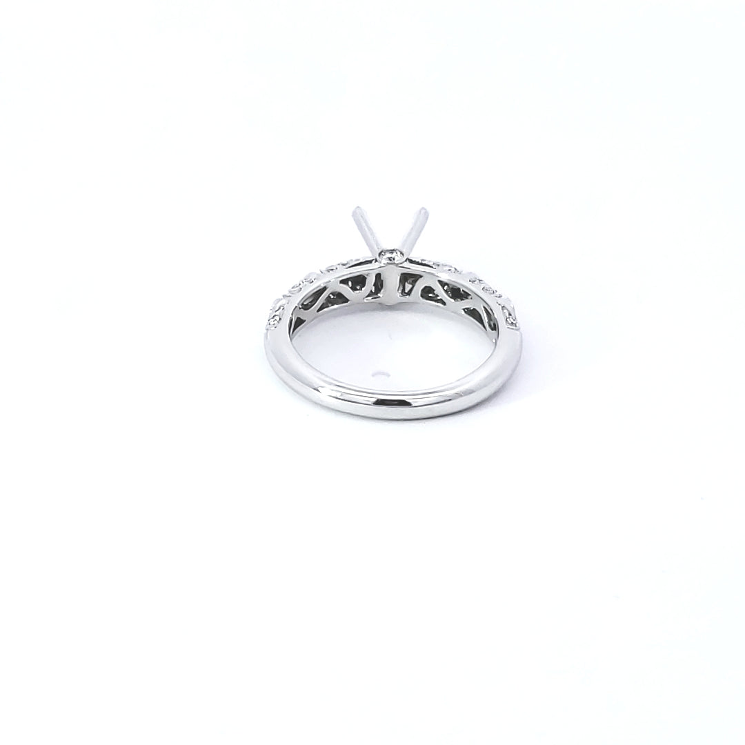 Diamond Engagement Semi-Mount Ring