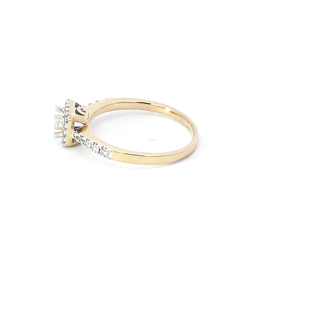 Diamond Engagement Semi-Mount Ring