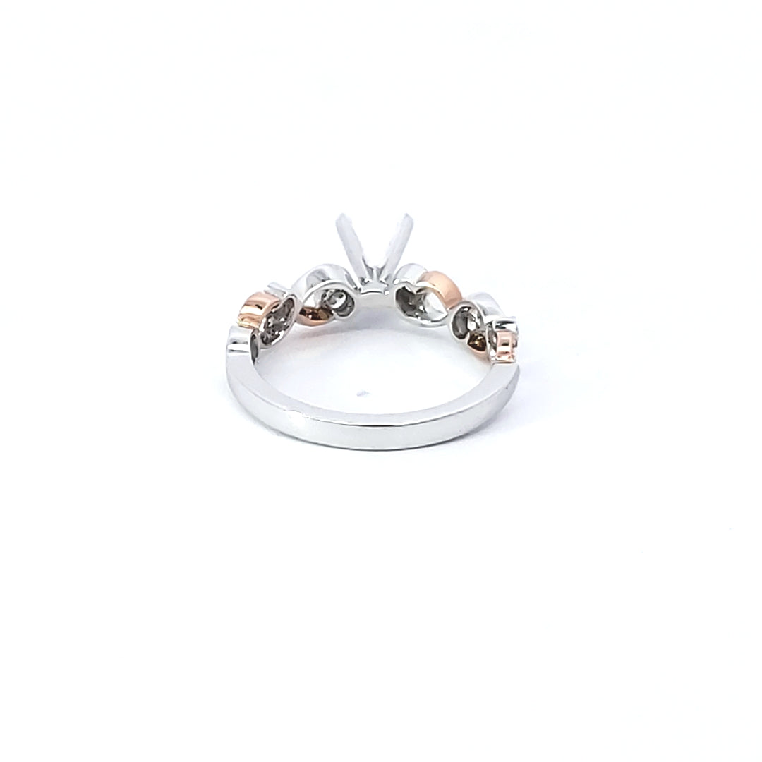 Diamond Engagement Semi-Mount Ring
