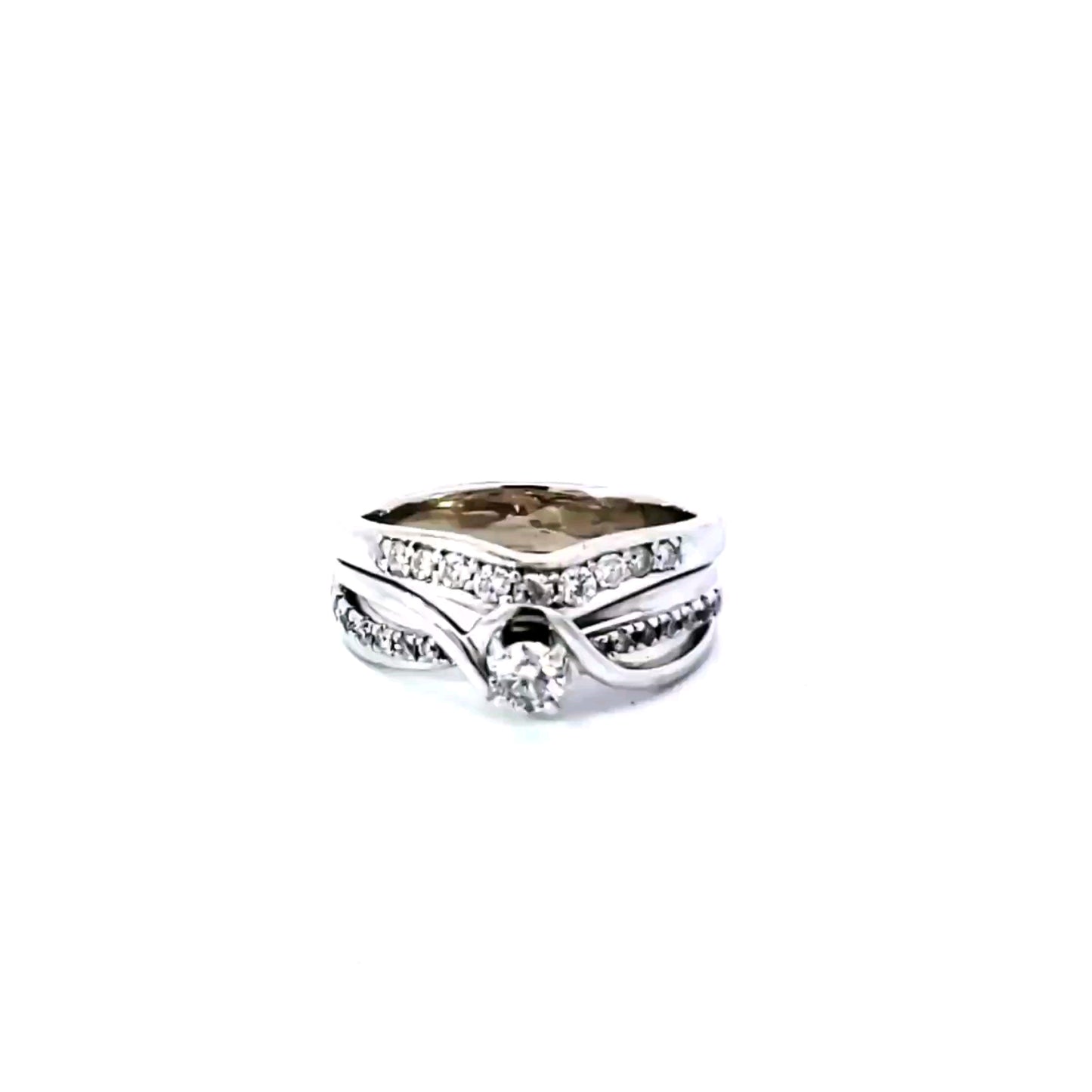 Diamond Wedding Set