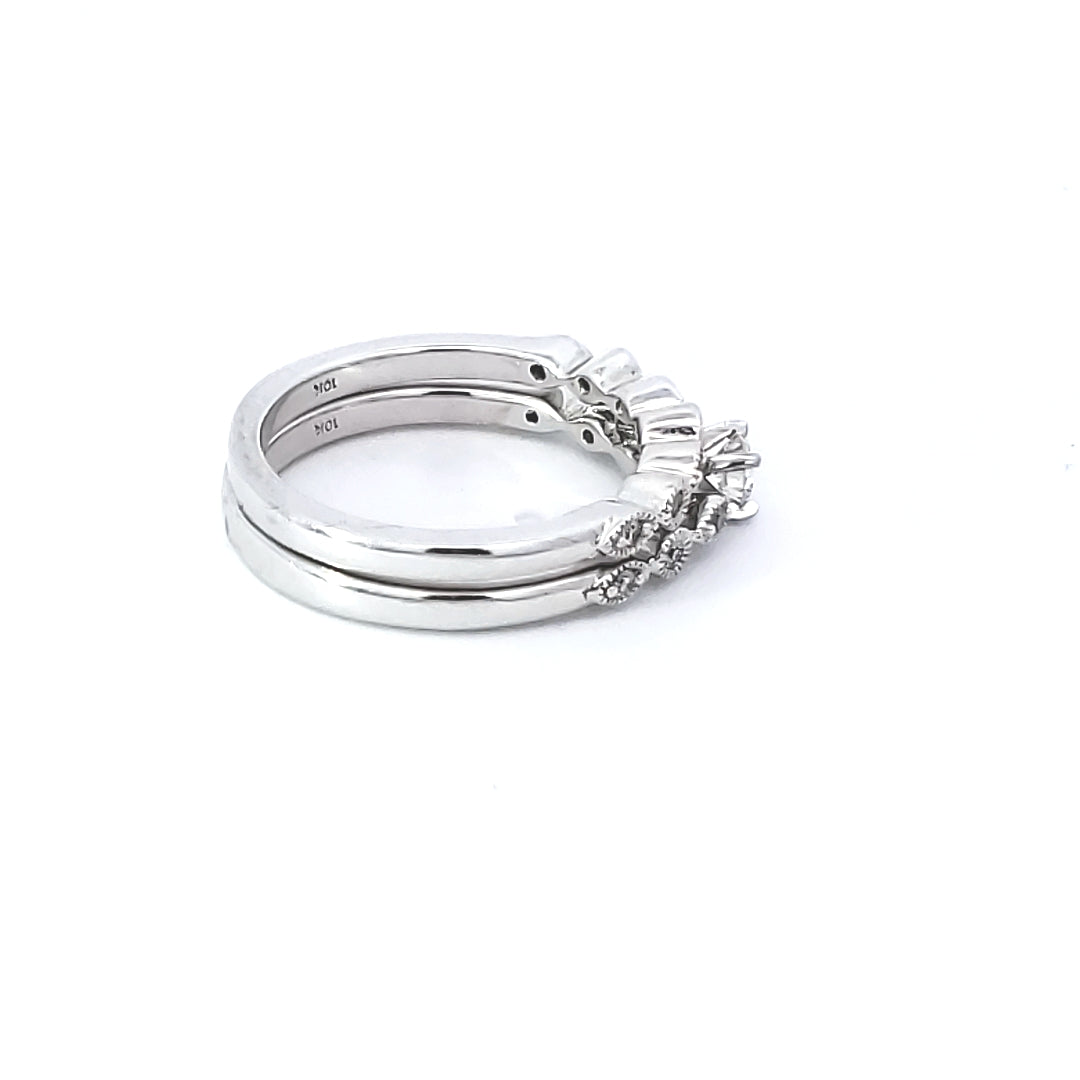 Diamond Wedding Set