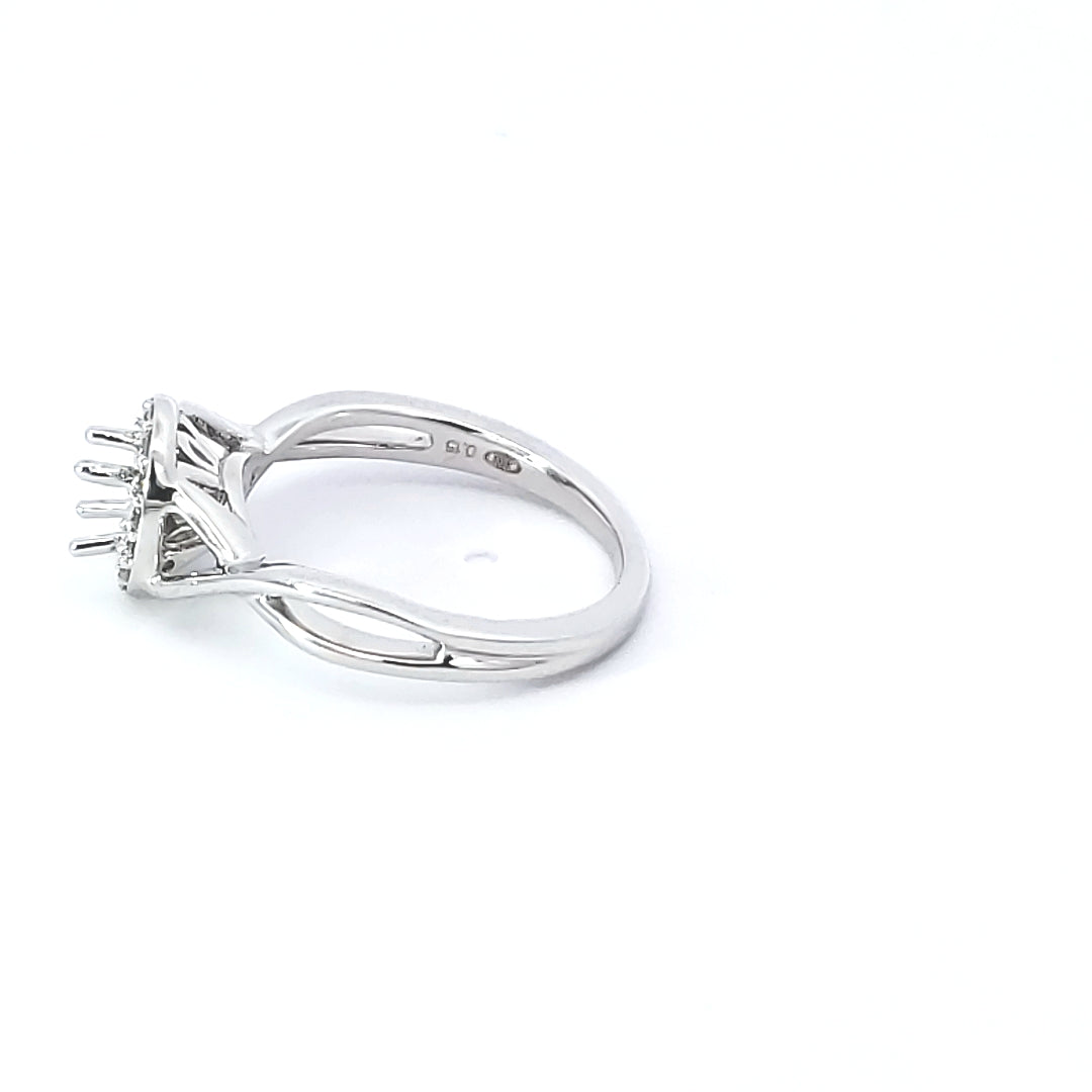 Diamond Engagement Semi-Mount Ring