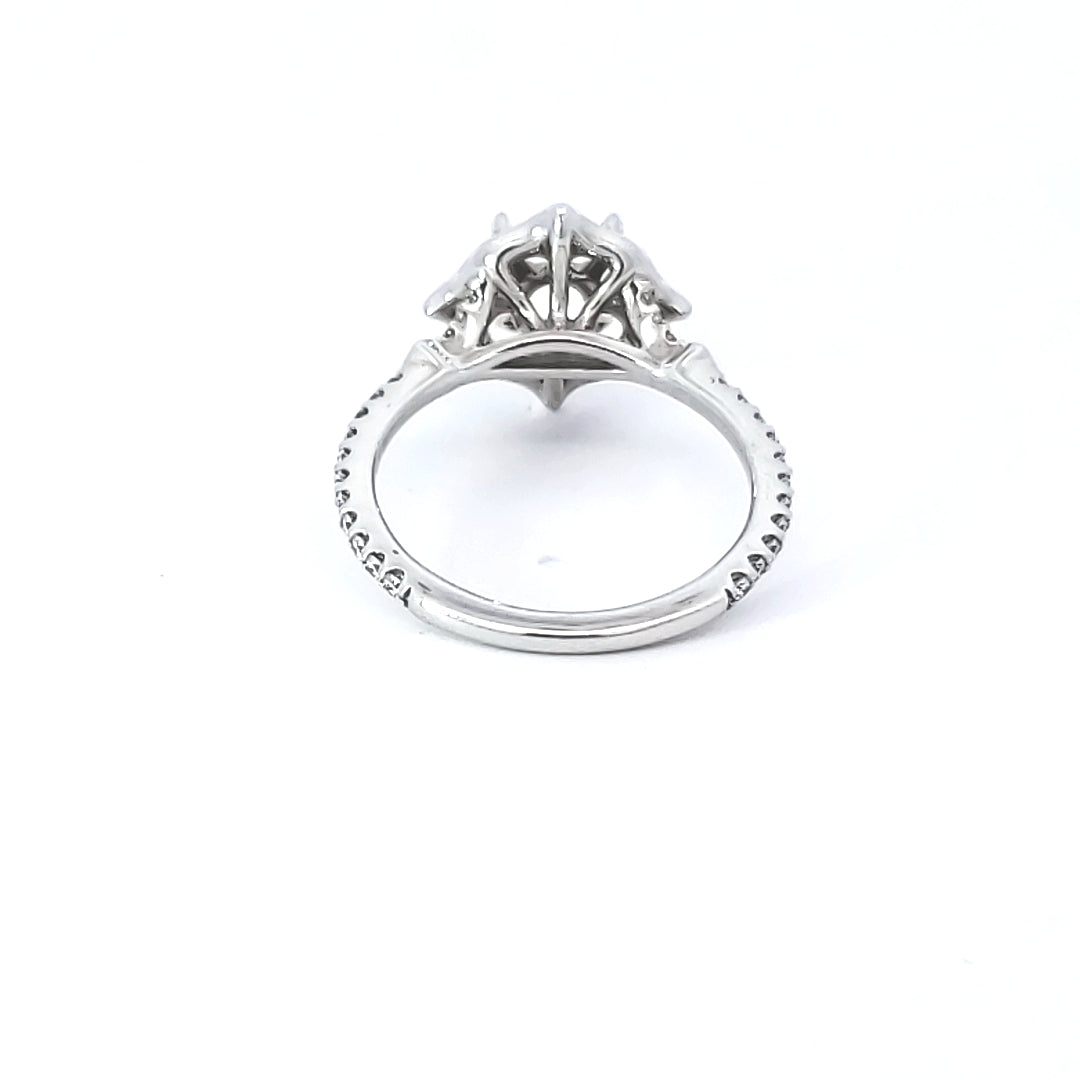 Diamond Engagement Semi-Mount Ring