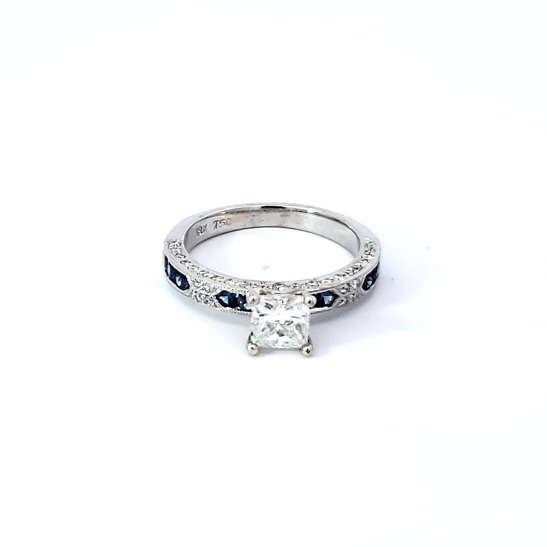 Diamond Engagement Semi-Mount Ring