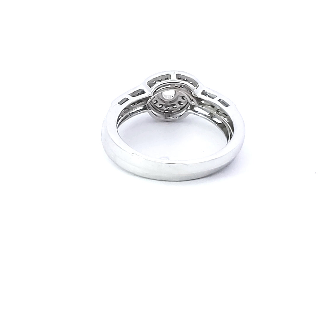 Diamond Engagement Semi-Mount Ring