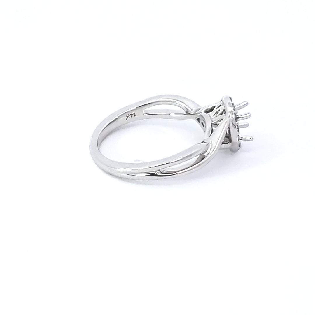 Diamond Engagement Semi-Mount Ring