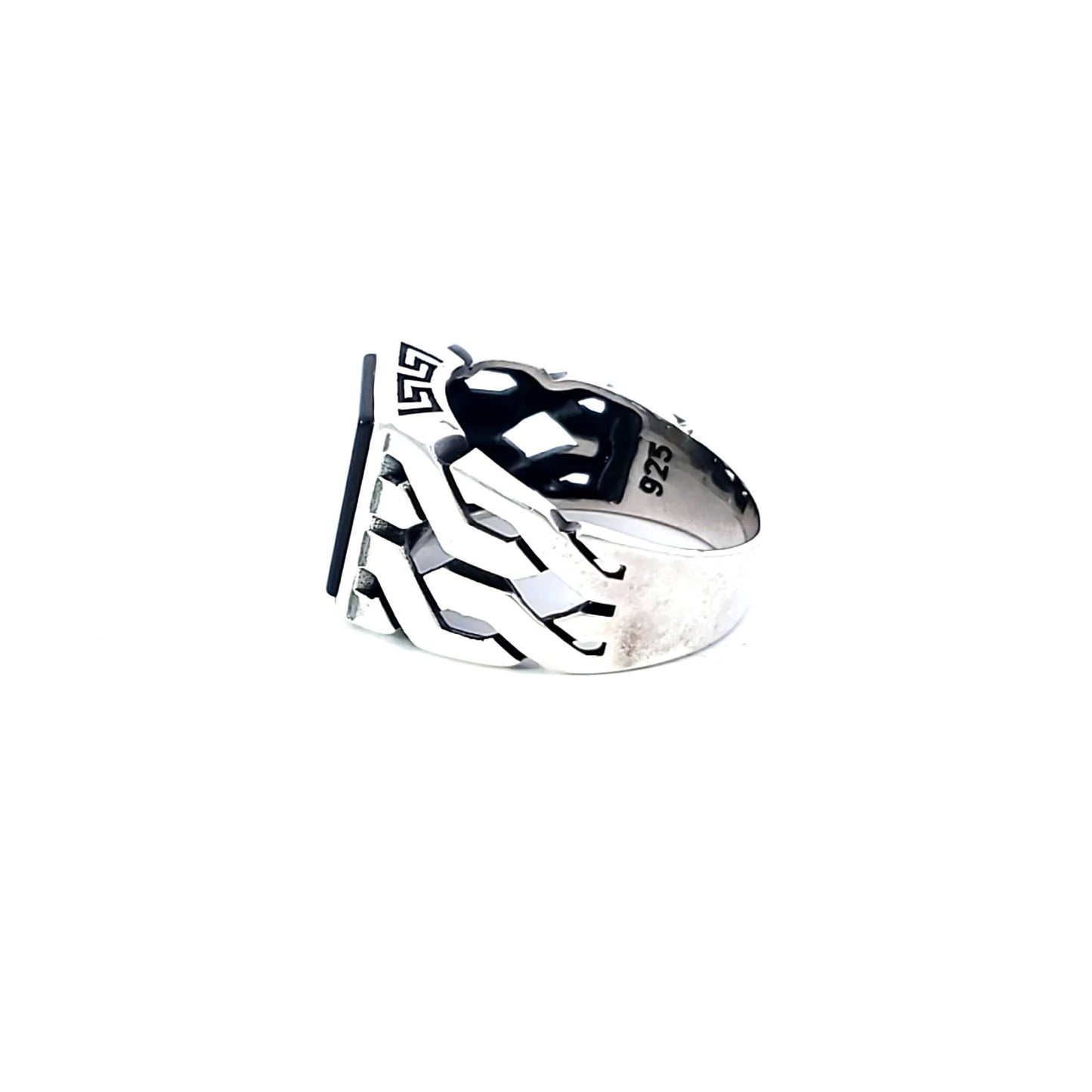 Colored Stone Rings - Men'