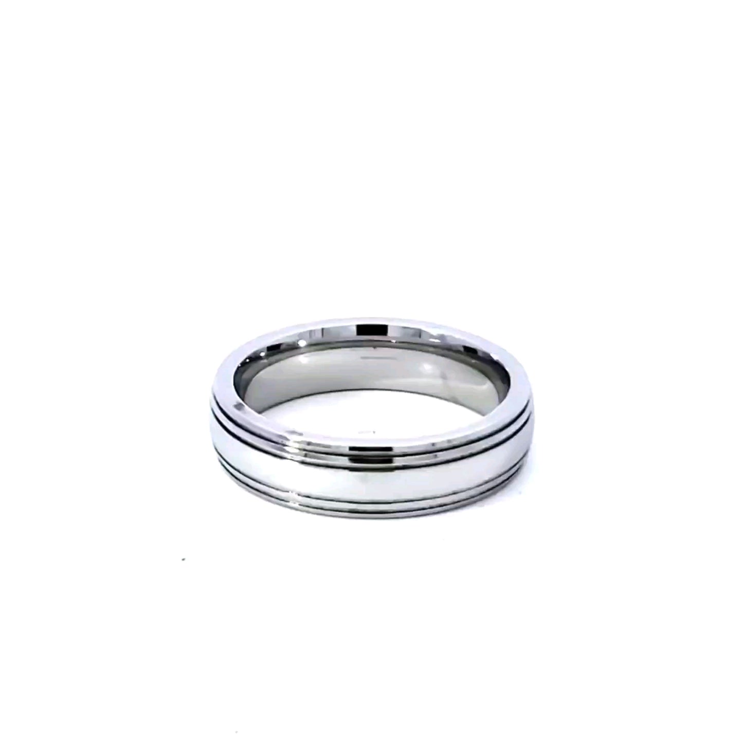 Gents Chrome Comfort-fit Band