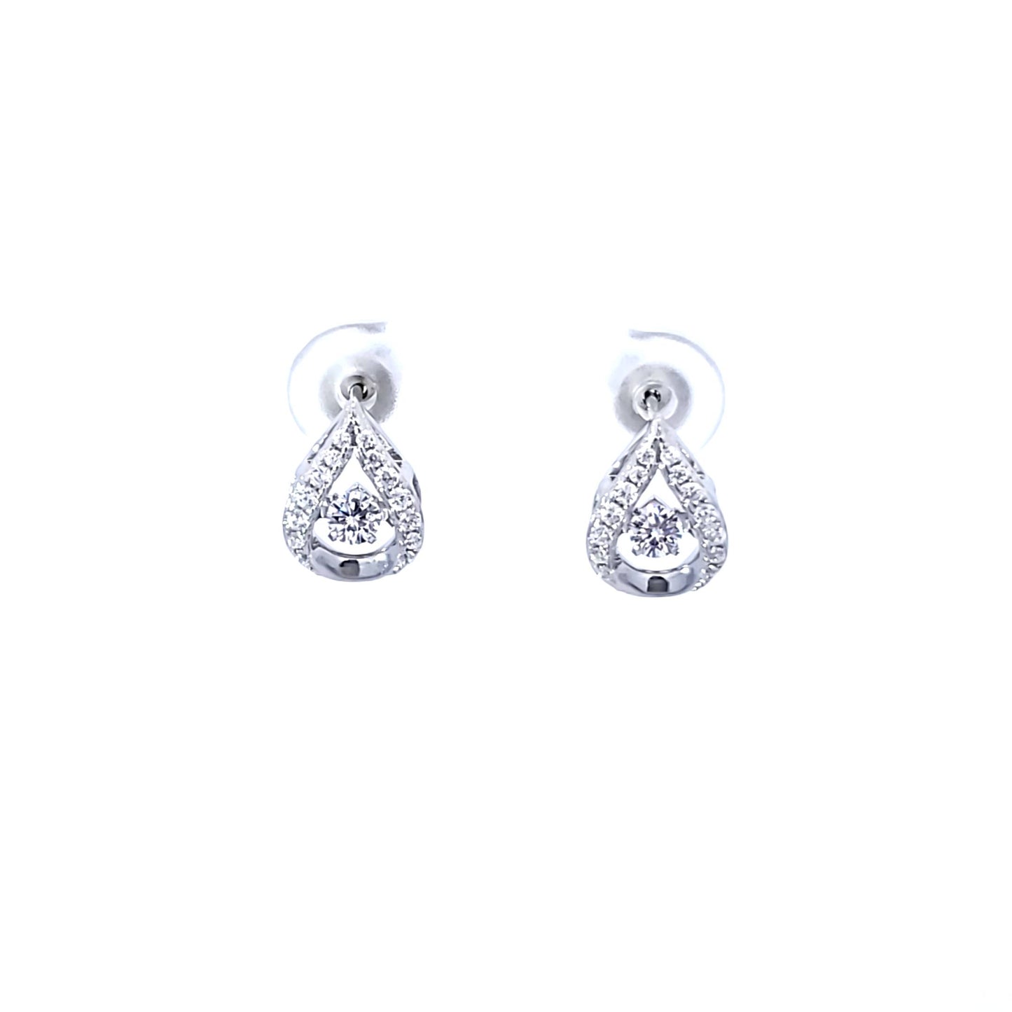 S/Silver (W/ Stones) Earring