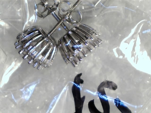 Oval Shape Crystal Stud Earrings