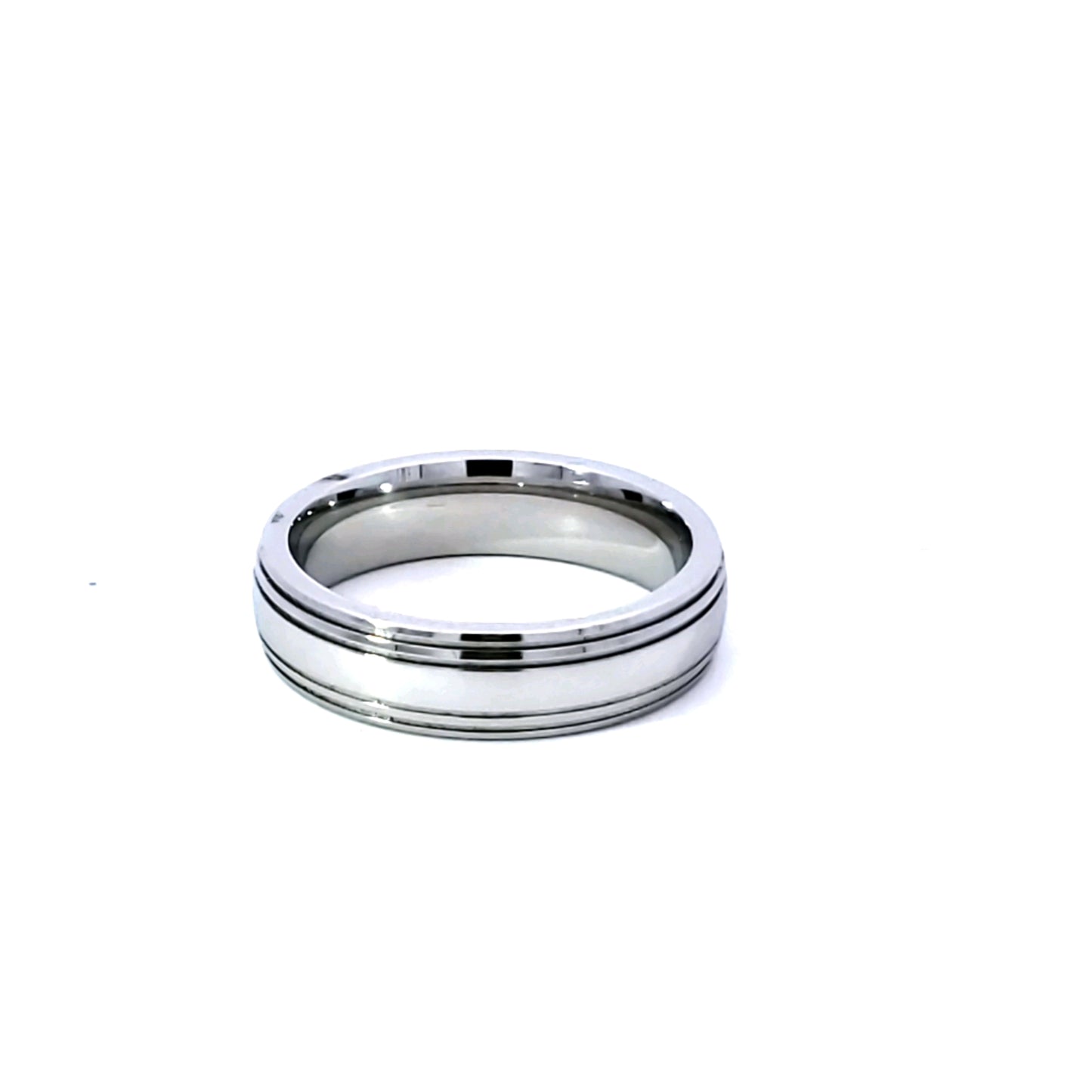 Gents Chrome Comfort-fit Band