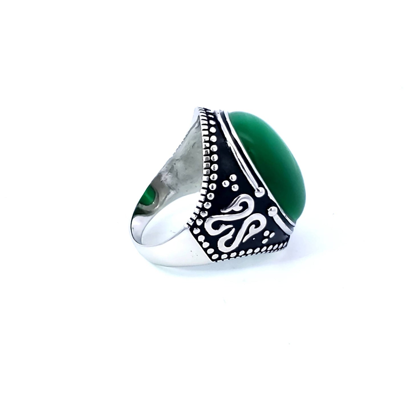 Colored Stone Rings - Men'