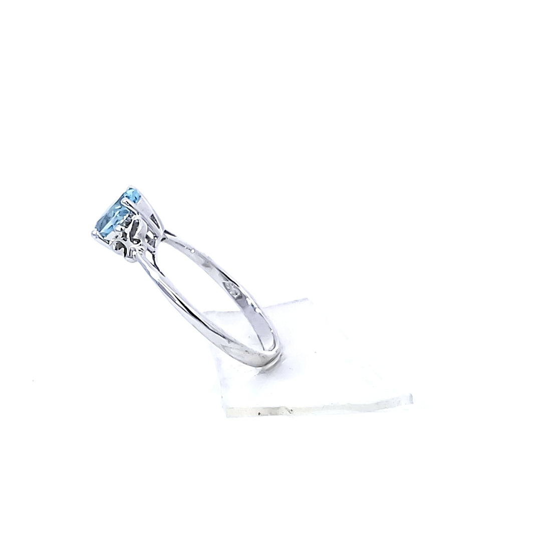 Aquamarine Fashion Ring