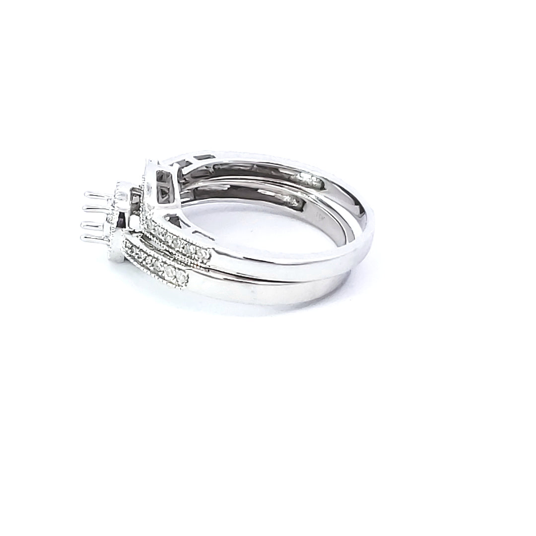 Diamond Engagement Semi-Mount Ring