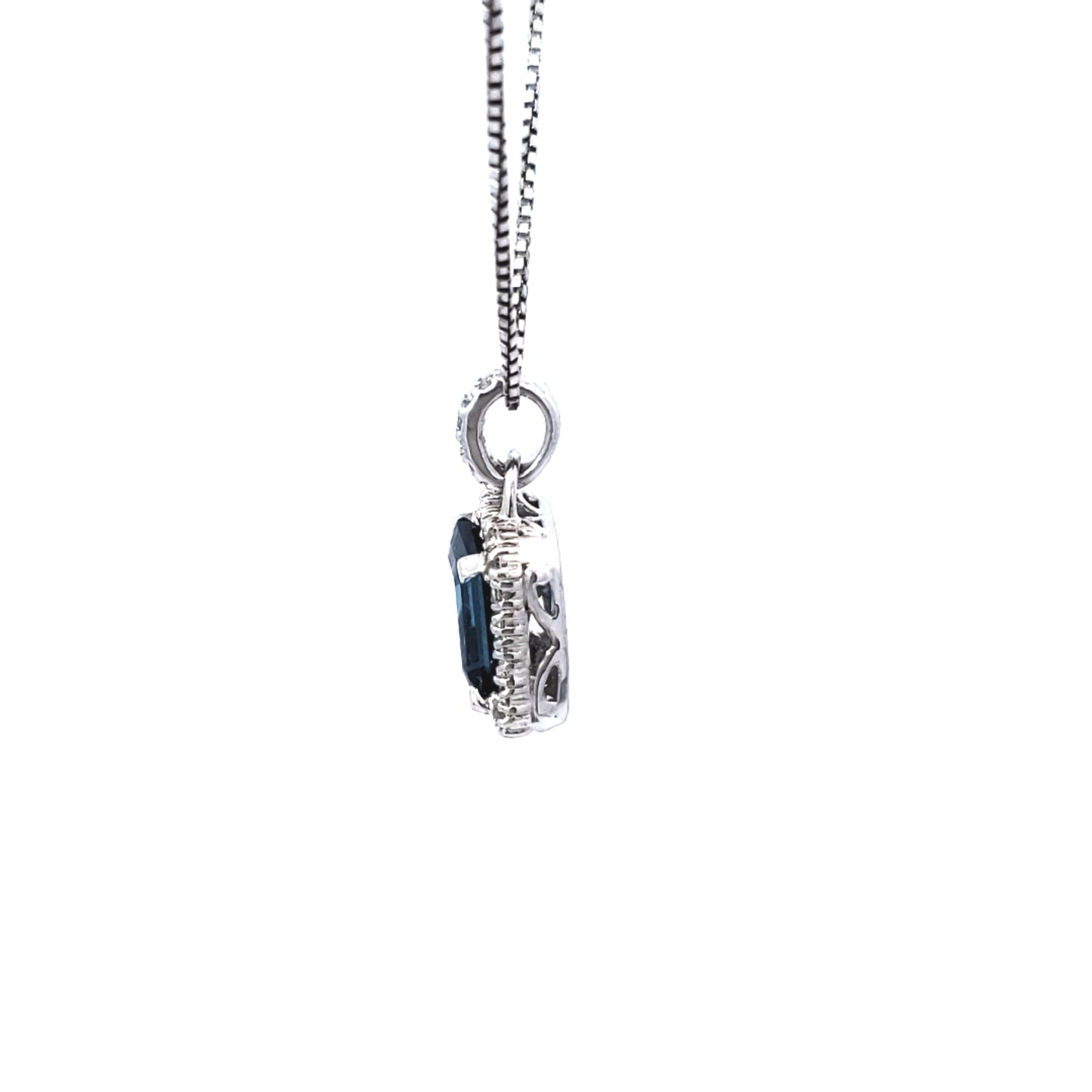 S/Silver (W/ Stones) Pendant