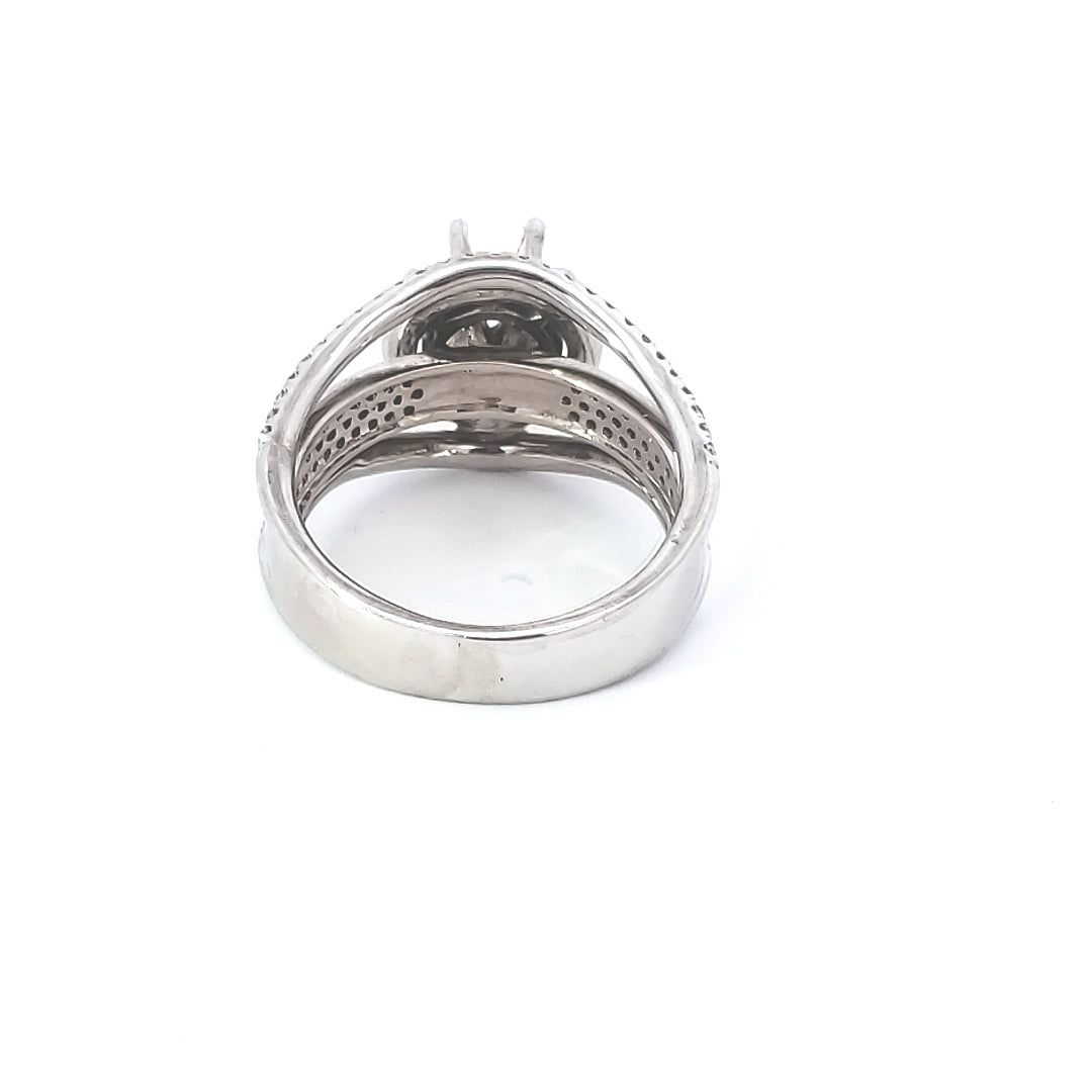 Diamond Engagement Semi-Mount Ring