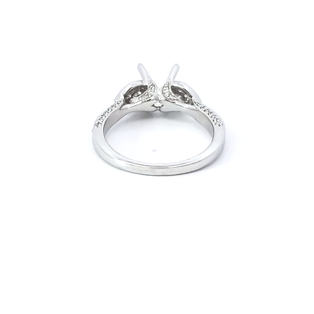 Diamond Engagement Semi-Mount Ring