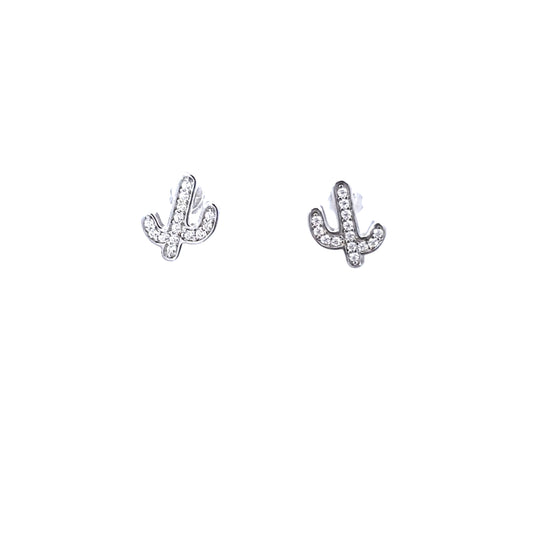 S/Silver (W/ Stones) Earring