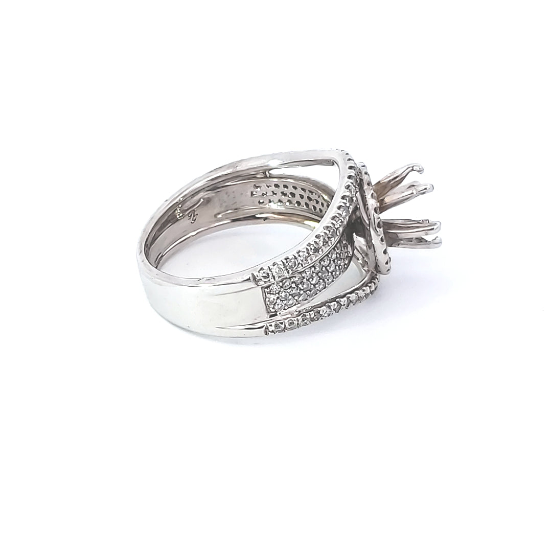 Diamond Engagement Semi-Mount Ring