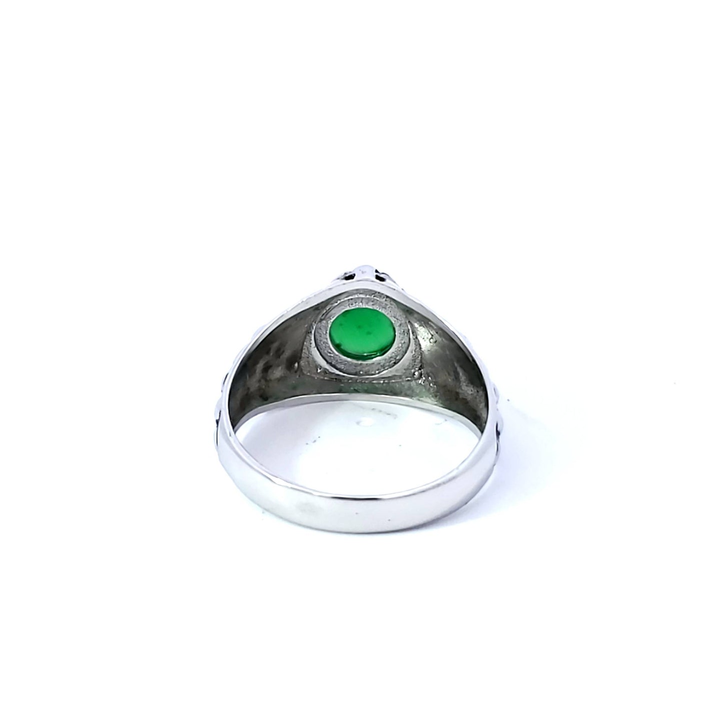 Green Cabachon Fashion Ring