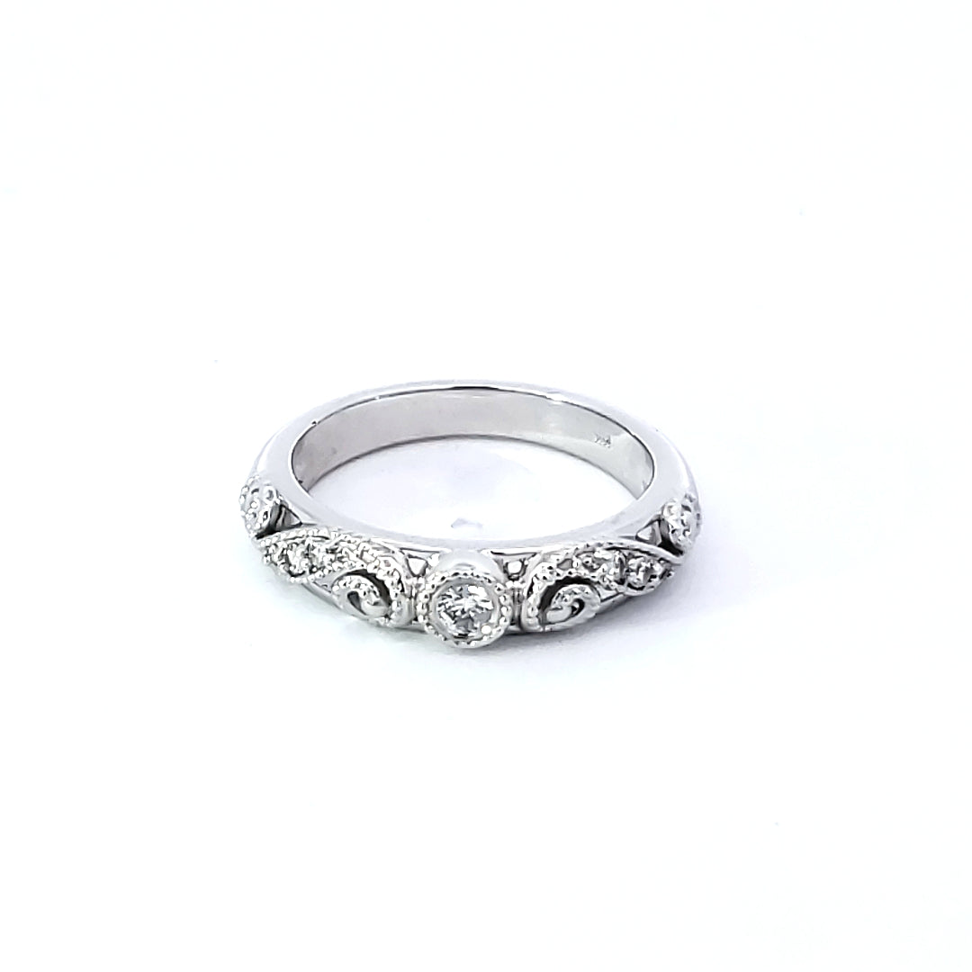 Diamond Wedding Band