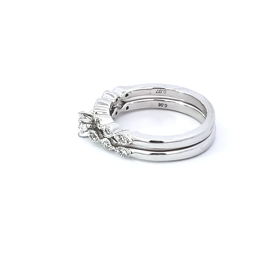 Diamond Wedding Set