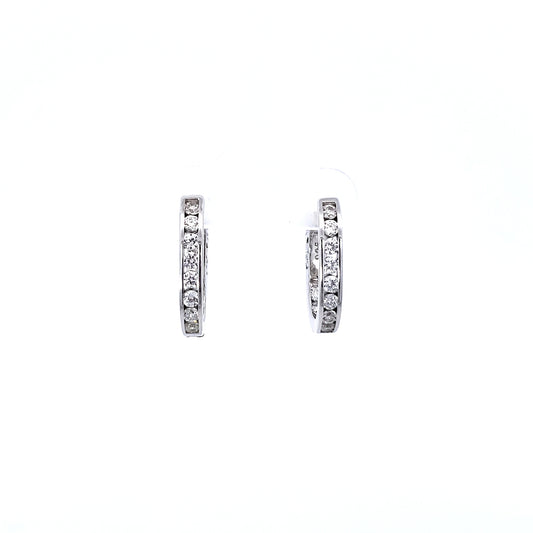 S/Silver (W/ Stones) Earring