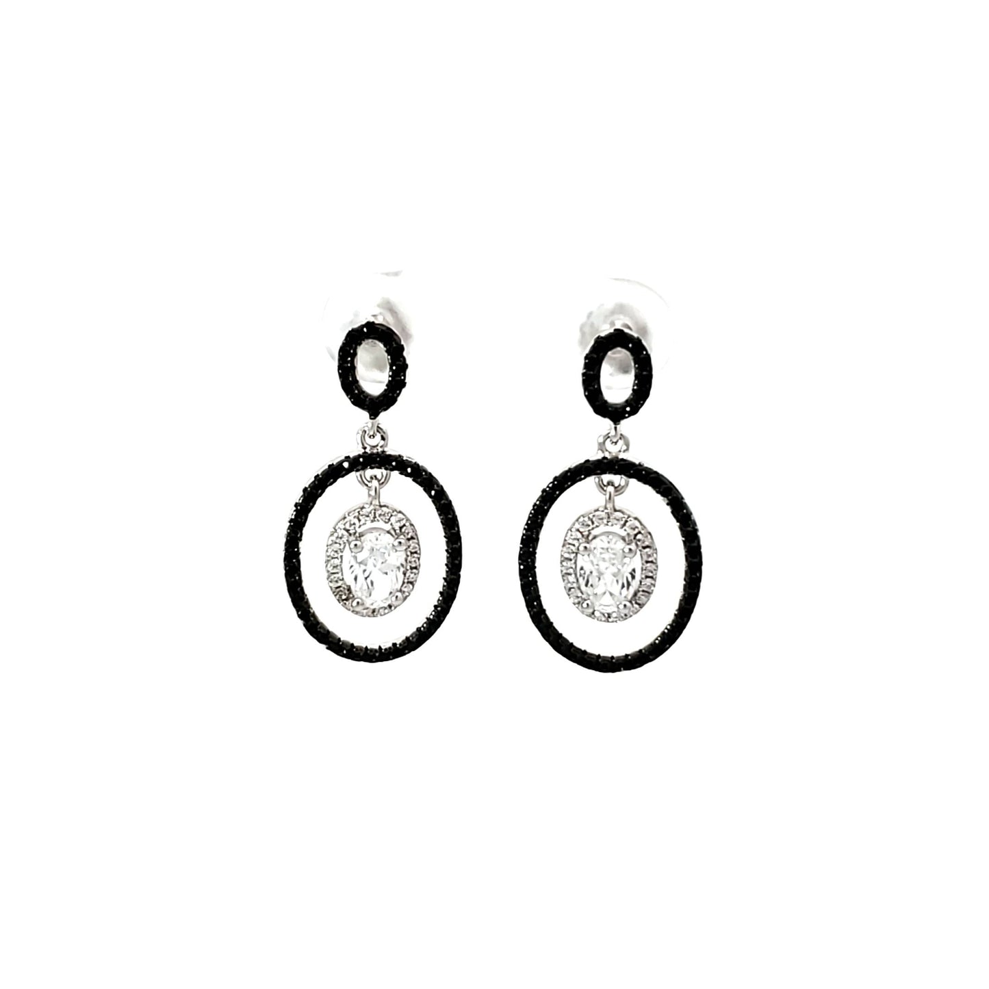 S/Silver (W/ Stones) Earring