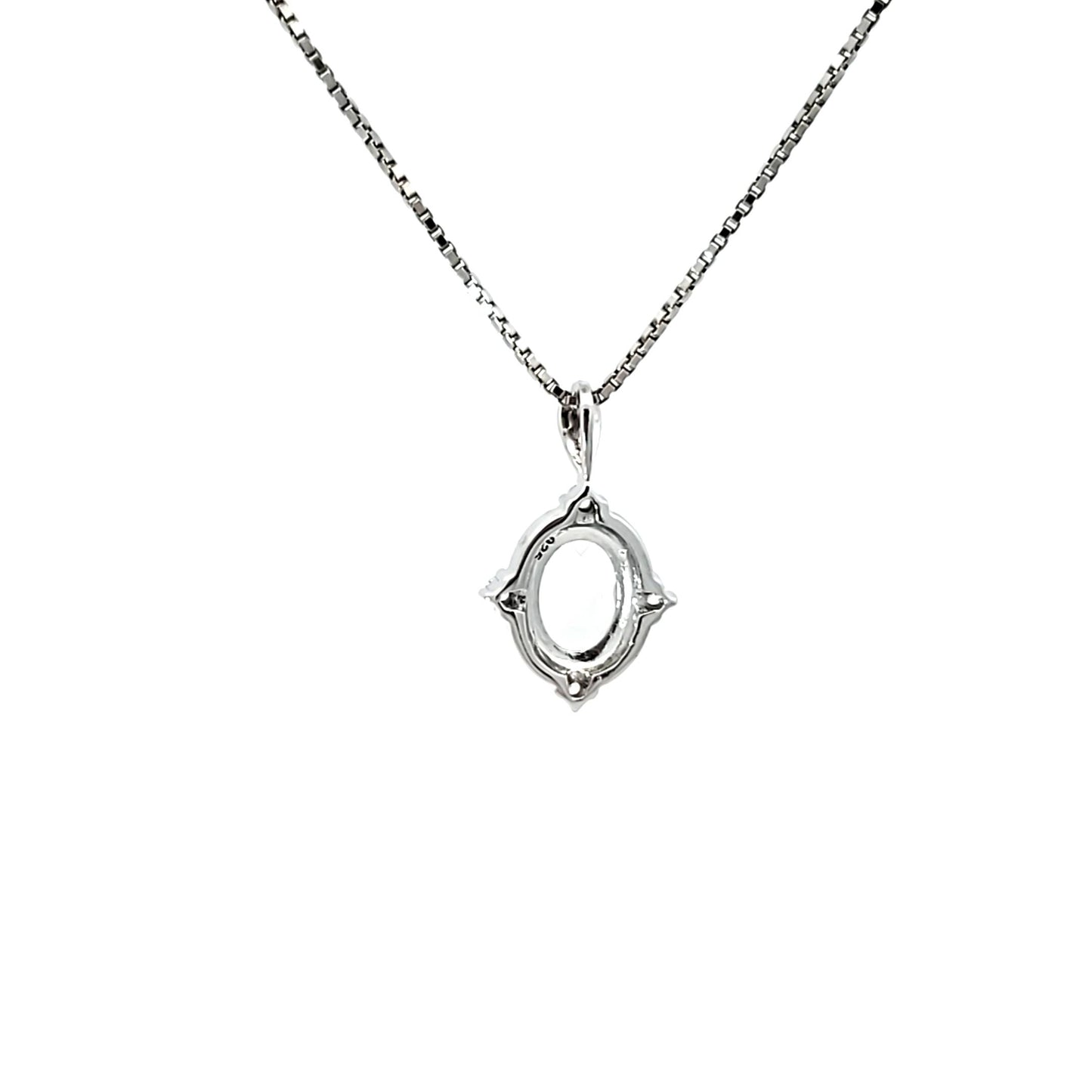 S/Silver (W/ Stones) Pendant