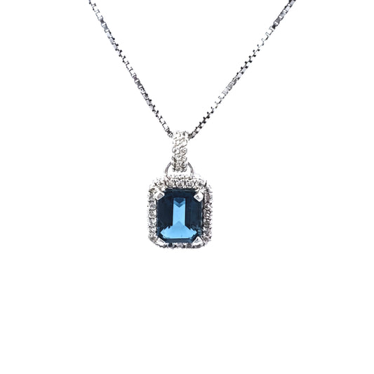 S/Silver (W/ Stones) Pendant