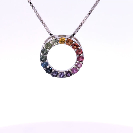 Colored Stone Necklace