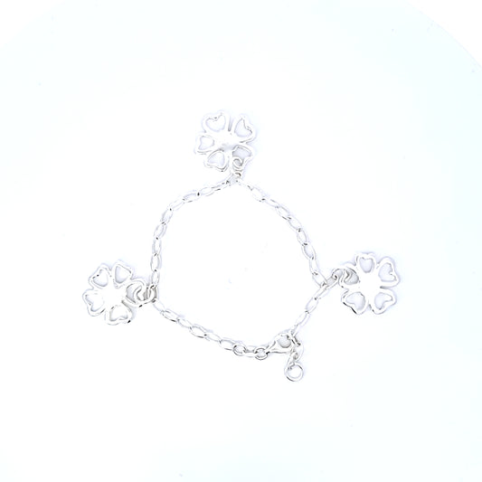 S/Silver (No Stones) Bracelets - Women'