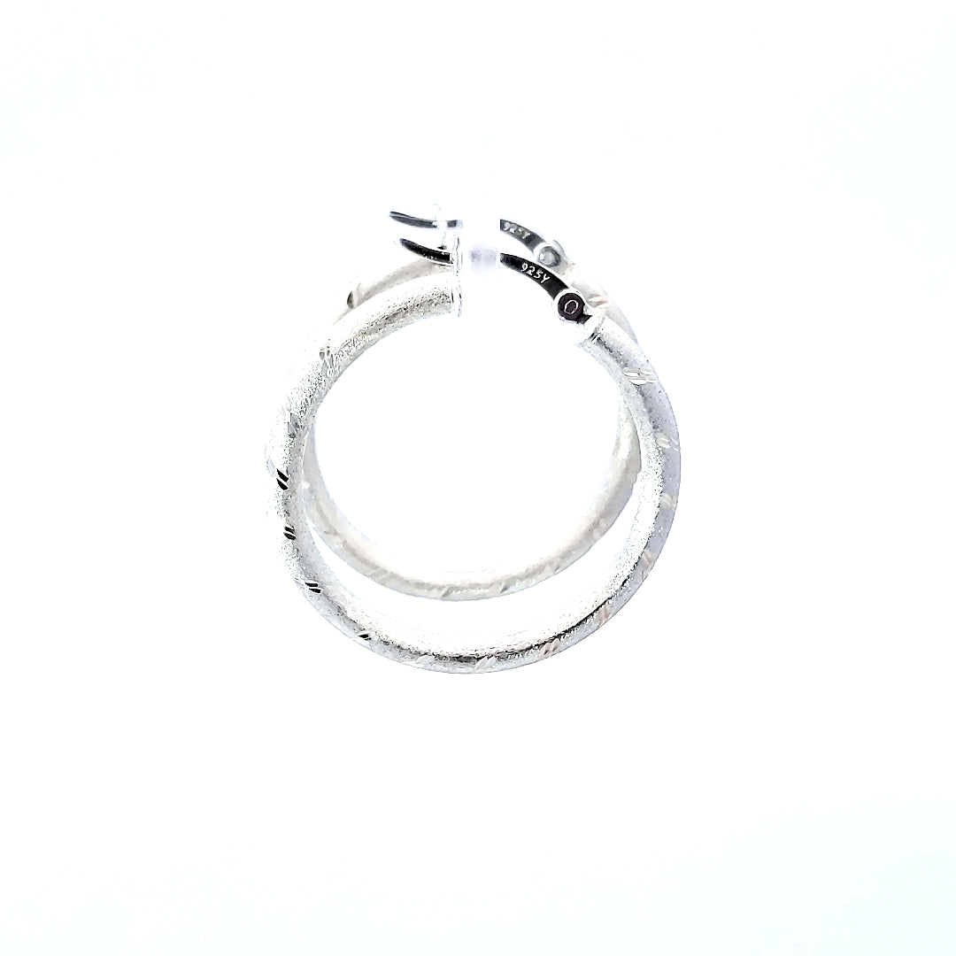 Silver (No Stone) Earring